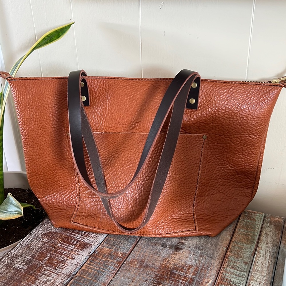 Portland Leather Good pebbled Tote
